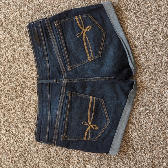 Blue shorts low-rise - Picture 5 of 7